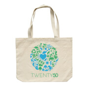 One Planet - Eco Biodegradable Shoulder Bag Natural