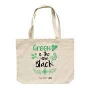 Green Is The New Black - Eco Biodegradable Shoulder Bag Natural