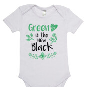 Green Is The New Black - Organic Romper