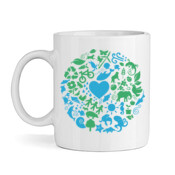 One Planet - White Ceramic Mug