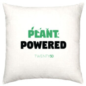 Plant Powered - Linen Cushion Cover 50X50cm