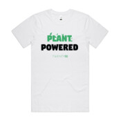 Plant Powered - Organic Unisex Tee White
