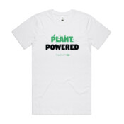 Plant Powered - Organic Unisex Tee White