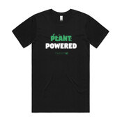 Plant Powered - Organic Unisex Tee Black