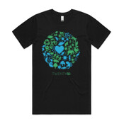 One Planet - Organic Unisex Tee Black