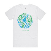 One Planet - Organic Unisex Tee White